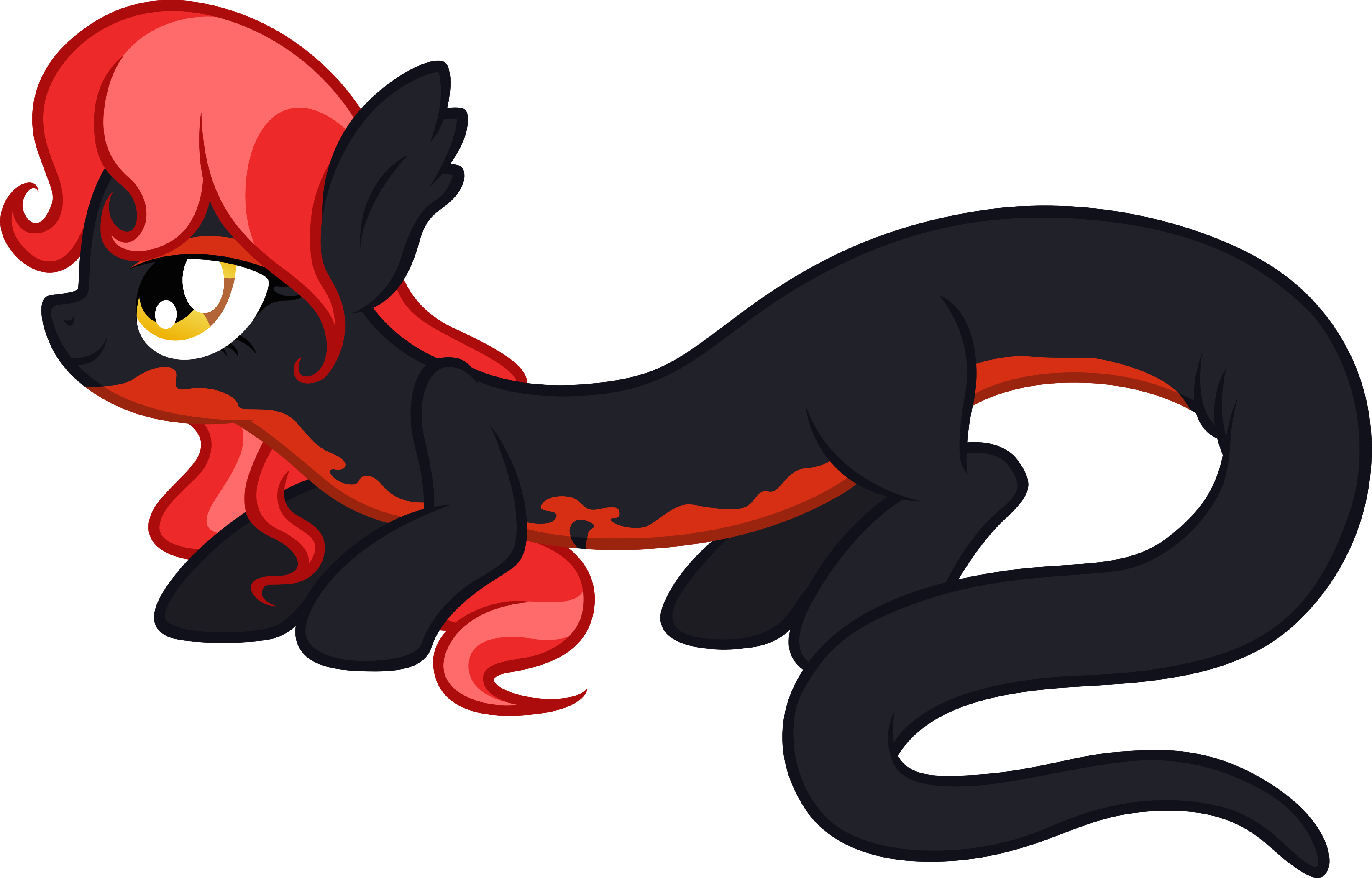 Badumsquish, Bedroom Eyes, Derpibooru Exclusive, Female, - Cartoon (3280x2099)