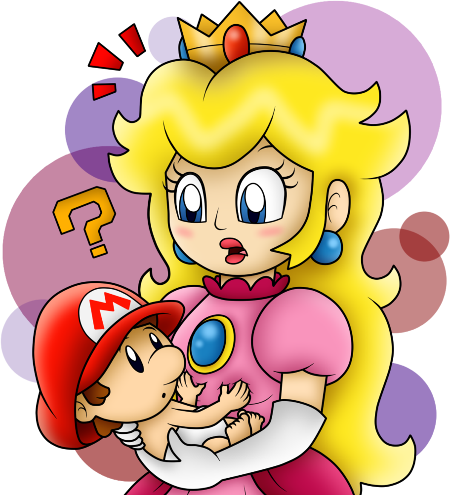 The Babysitter Princess By Boxbird The Babysitter Princess - Princess Peach (1024x1024)