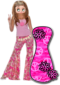 Betty Boop Graphics, Betty Boop Alphabet, Free Clipart, - 70s Outfit Ideas For Women (540x380)