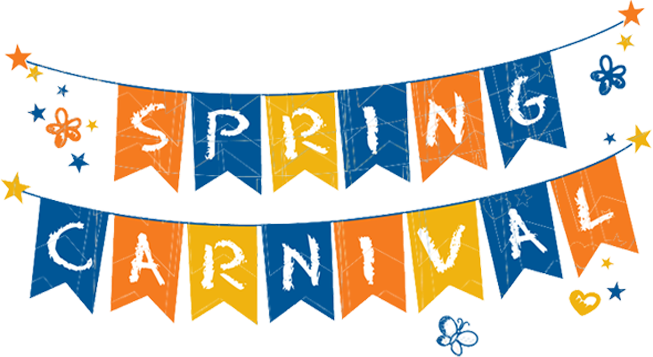 Carneval Clipart Elementary School - Spring Carnival (653x357)