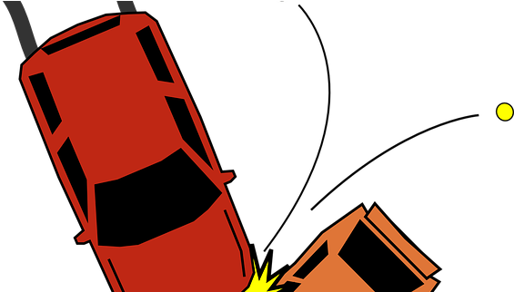National Road Victim Awareness Month - Car Crash Clip Art (738x321)