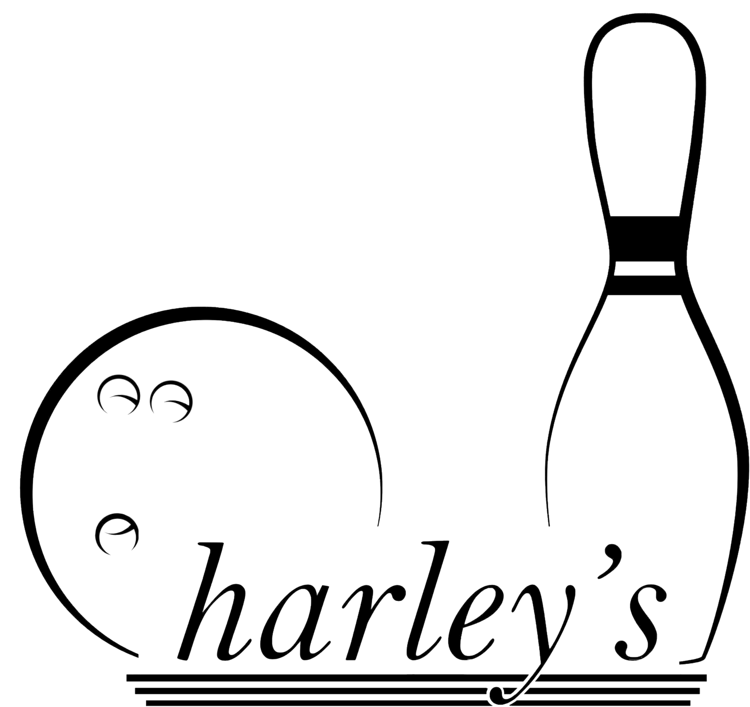 Previous Tournament Sponsors - Harley's Bowl Logo (1500x1391)