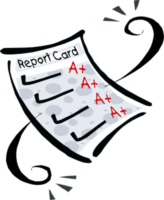 Report Cards Clipart - Report Card Clipart (328x400)