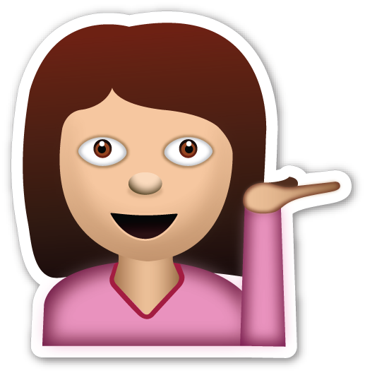 She Can Me A Sassy, Rude, Teenage Girl She Is A Teenager - Sassy Girl Emoji Png (517x528)