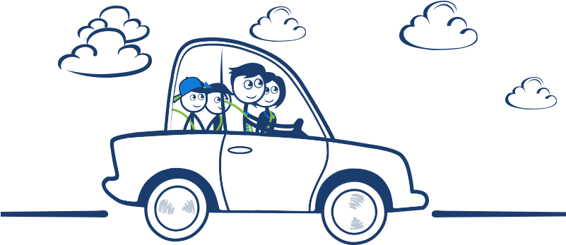Img Handle Car - Car Insurance Png Cartoon (800x367)