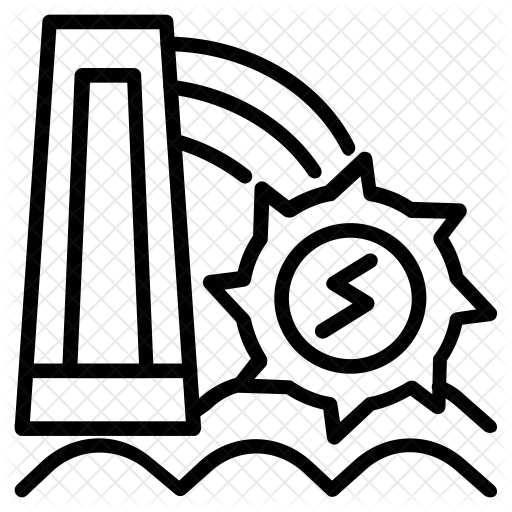 Hydro Power Icon - Gear And Checklist Icon (512x512)