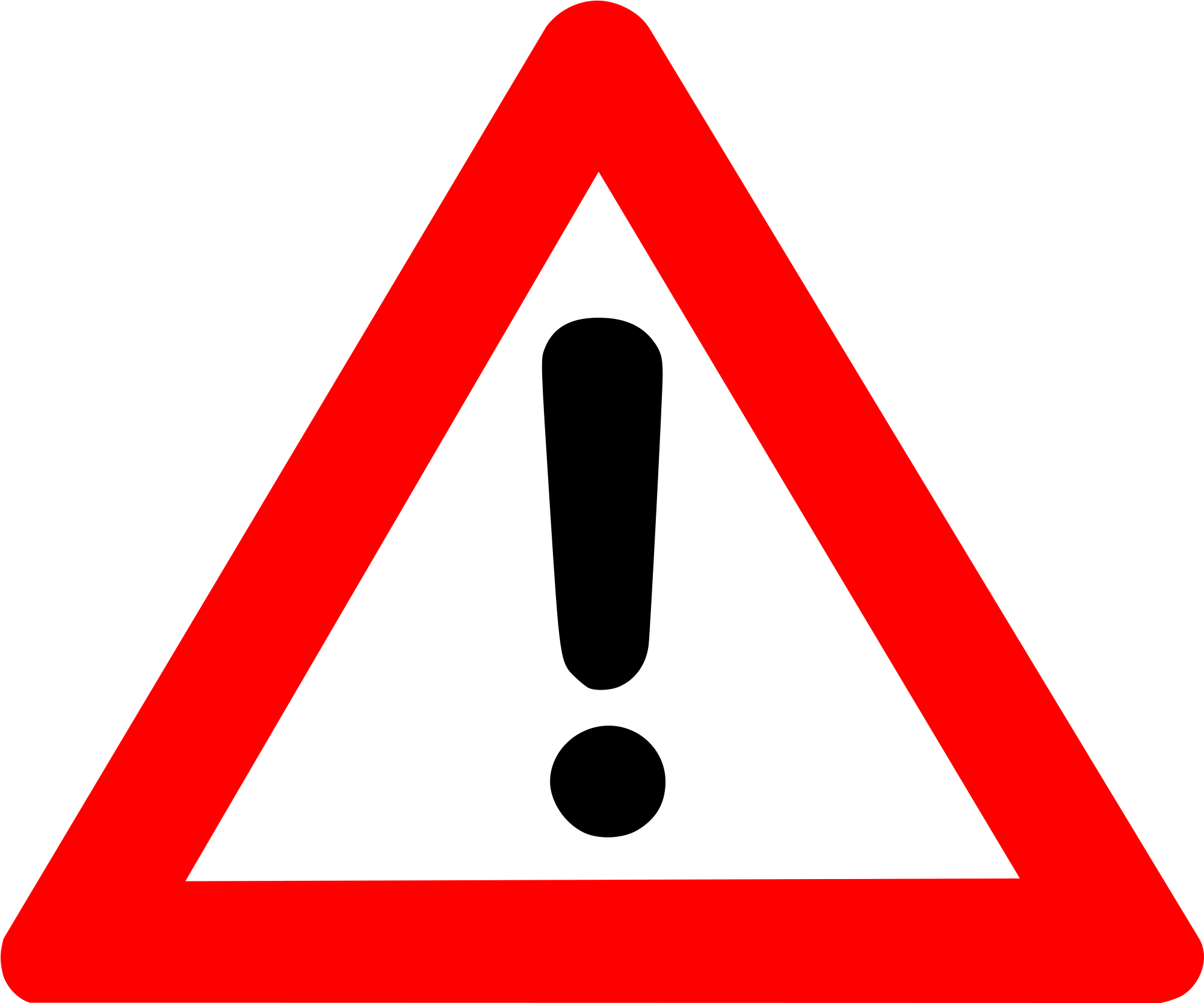 Importanticon - Svg - Warning Sign .png (2000x1688)