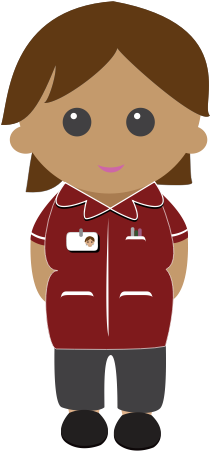 Kingston Hospital Patients Visitors Information For - Nurse Uniform (361x512)