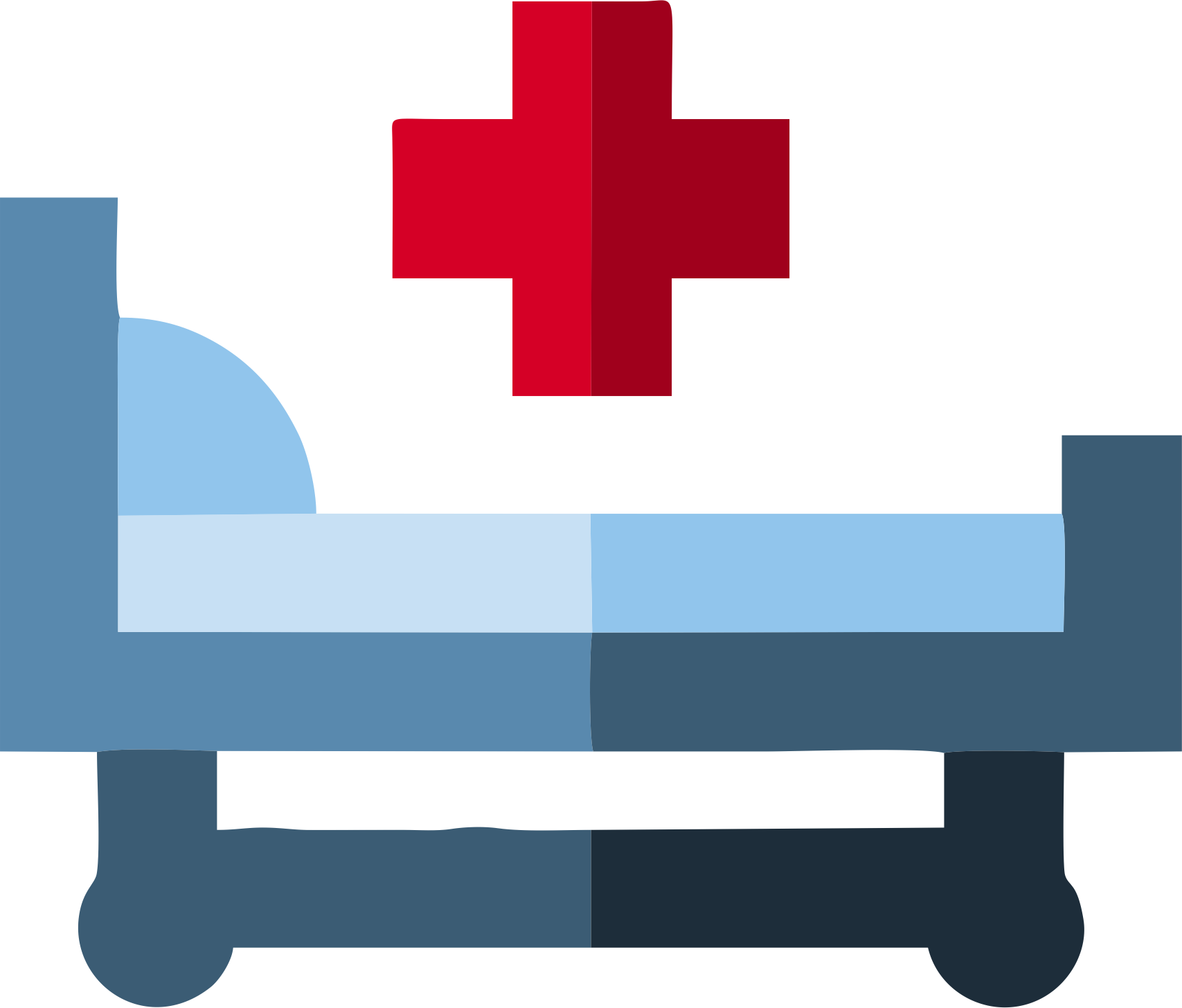 No Wait Emergency Room - Medical Bed Icon (1707x1456)