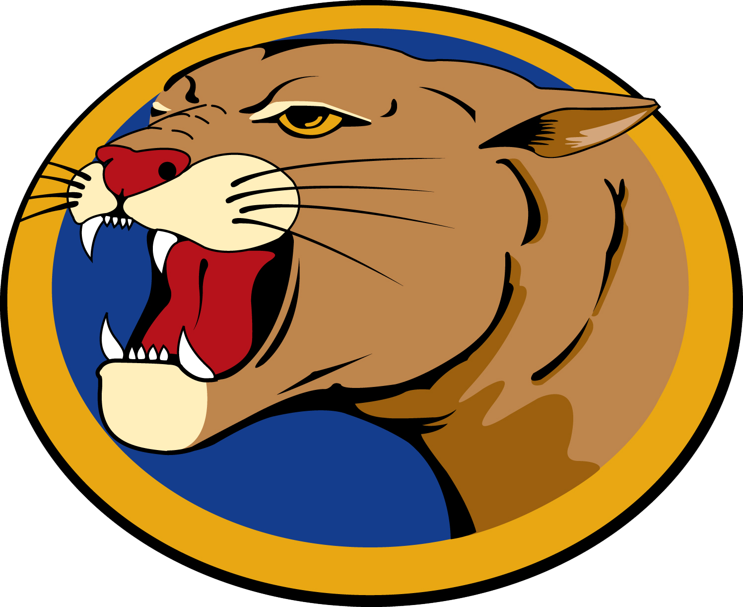 Mascot - Evergreen High School Cougars (1497x1222)