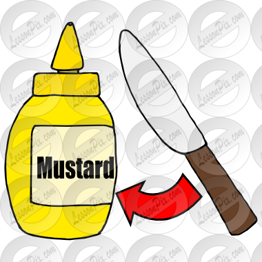 Cut The Mustard Picture - Illustration (380x380)