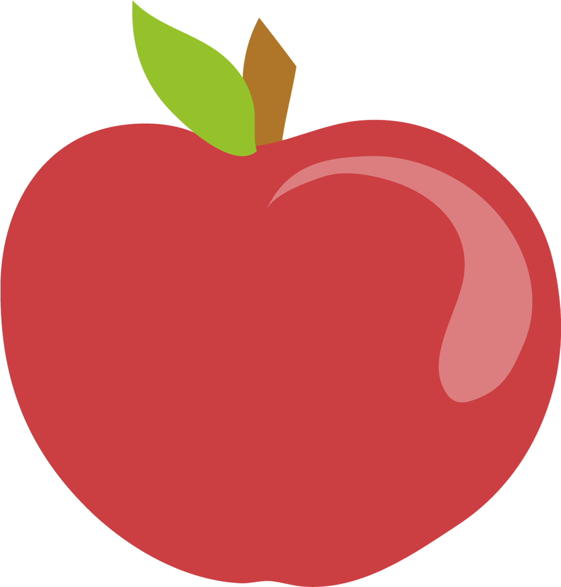 Branca De Neve Cute Maçã 03 - Tomato Emoji Twitter (1200x1200)