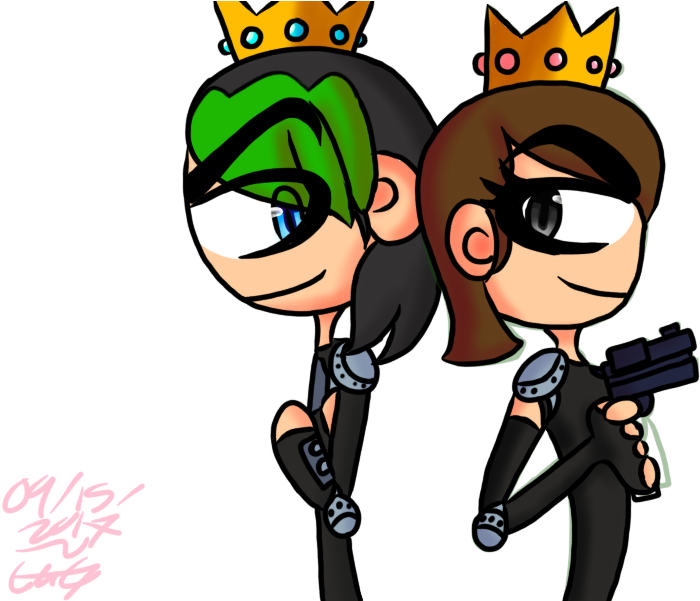 Will Ryan And Chloe Eves Are Kings And Queens By Monetcloe - Cartoon (800x600)