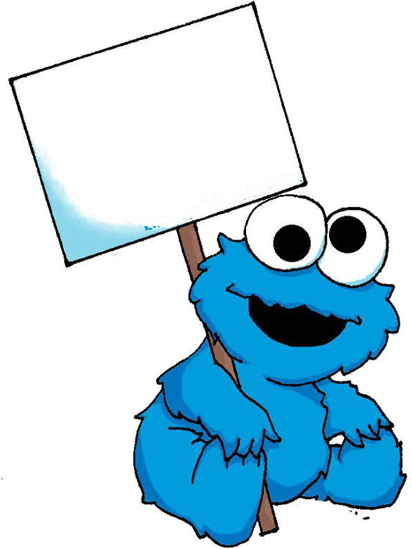 Cookie Monster De Bebe - Baby Cookie Monster Drawing (745x1073)