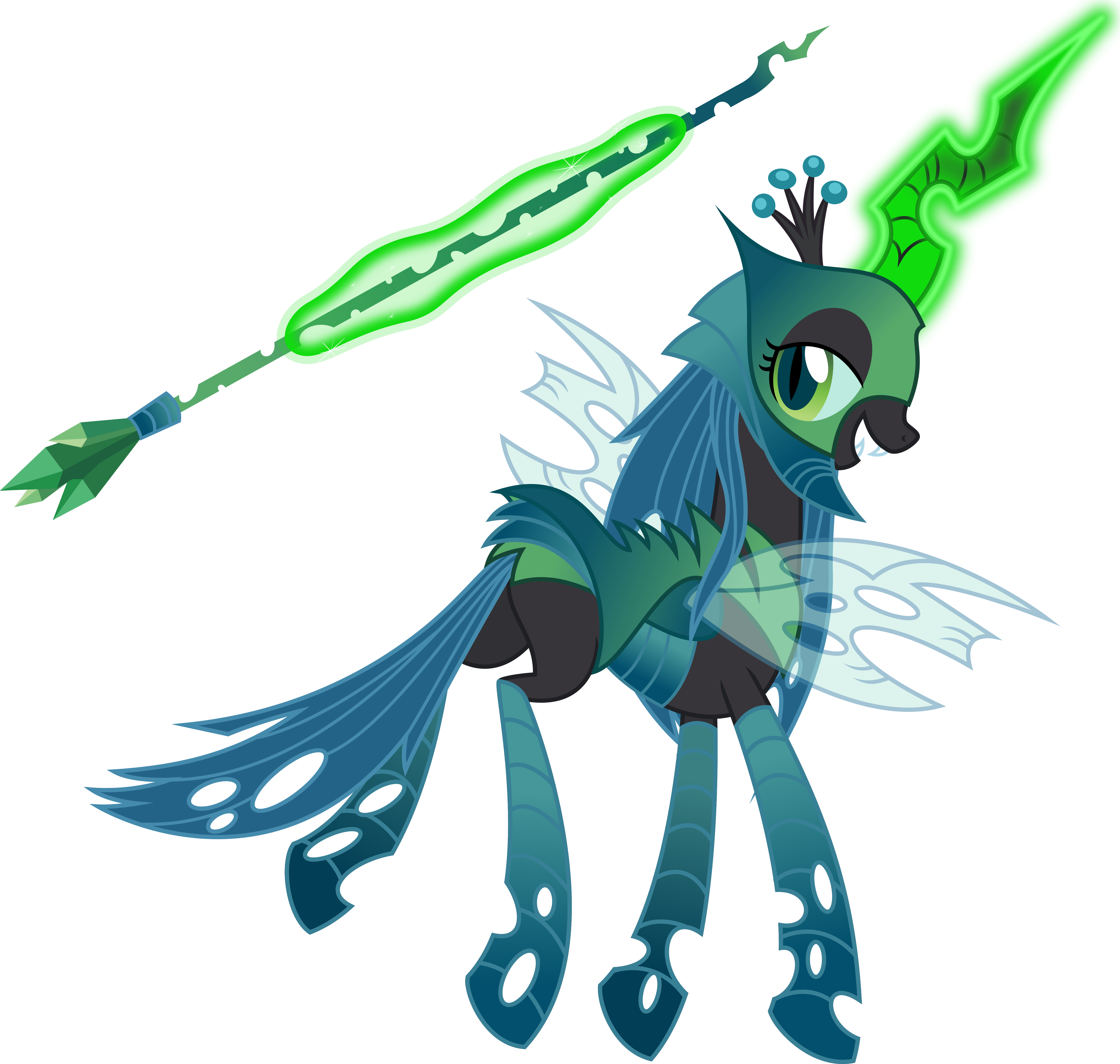 Pofm Queen Chrysalis By Osipush - My Little Pony Queen Chrysalis (5155x4898)