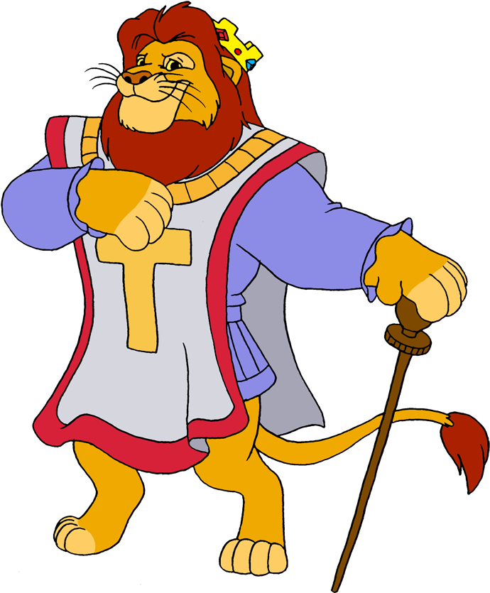 Mufasa As King Richard By Lionkingrulez - King Richard The Lionheart Cartoon (707x850)