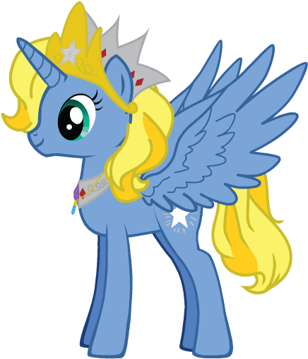 Queen Starshine - Winged Unicorn (459x536)