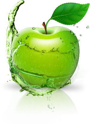 Green Apple Png Pic - Green Apple Transparent Png (500x500)