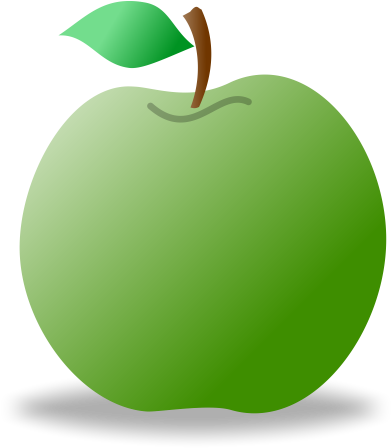 Green Apple - Apple (430x449)