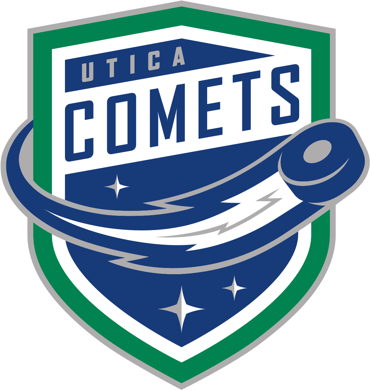 Utica Comets Logo Png (1200x1265)