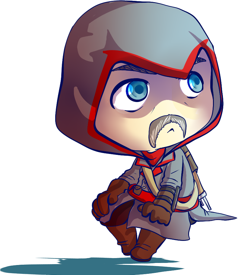 Assassin's Creed] Nikolai Orelov[chibi] By Aude-javel - Assassin's Creed Nikolai Orelov (1024x1024)