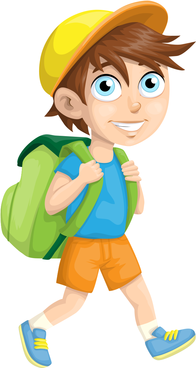 Student School Child - School Boy Vector Png (983x1216)