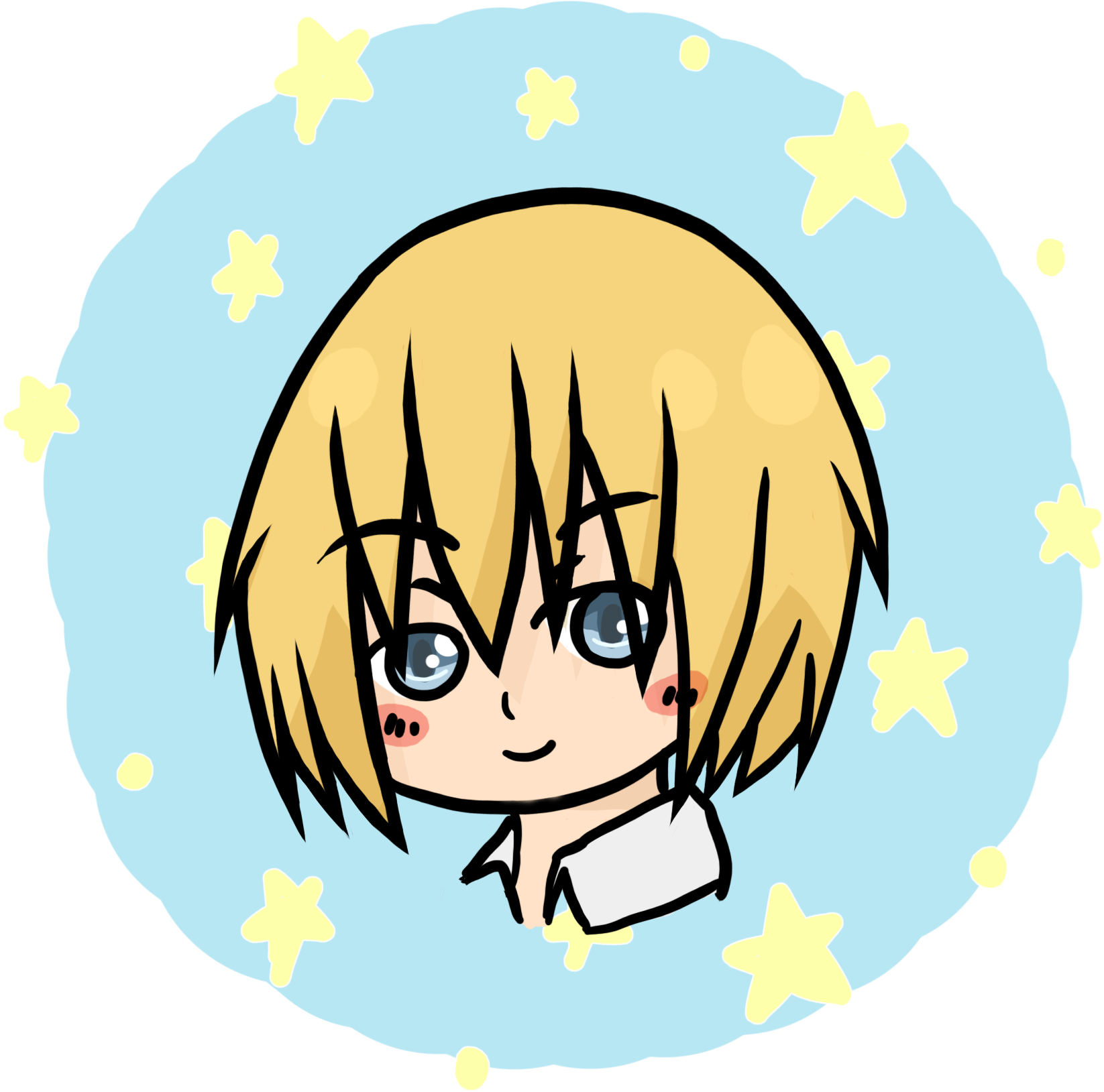 Armin Arlert By Choconutcream - Cartoon (1740x1776)