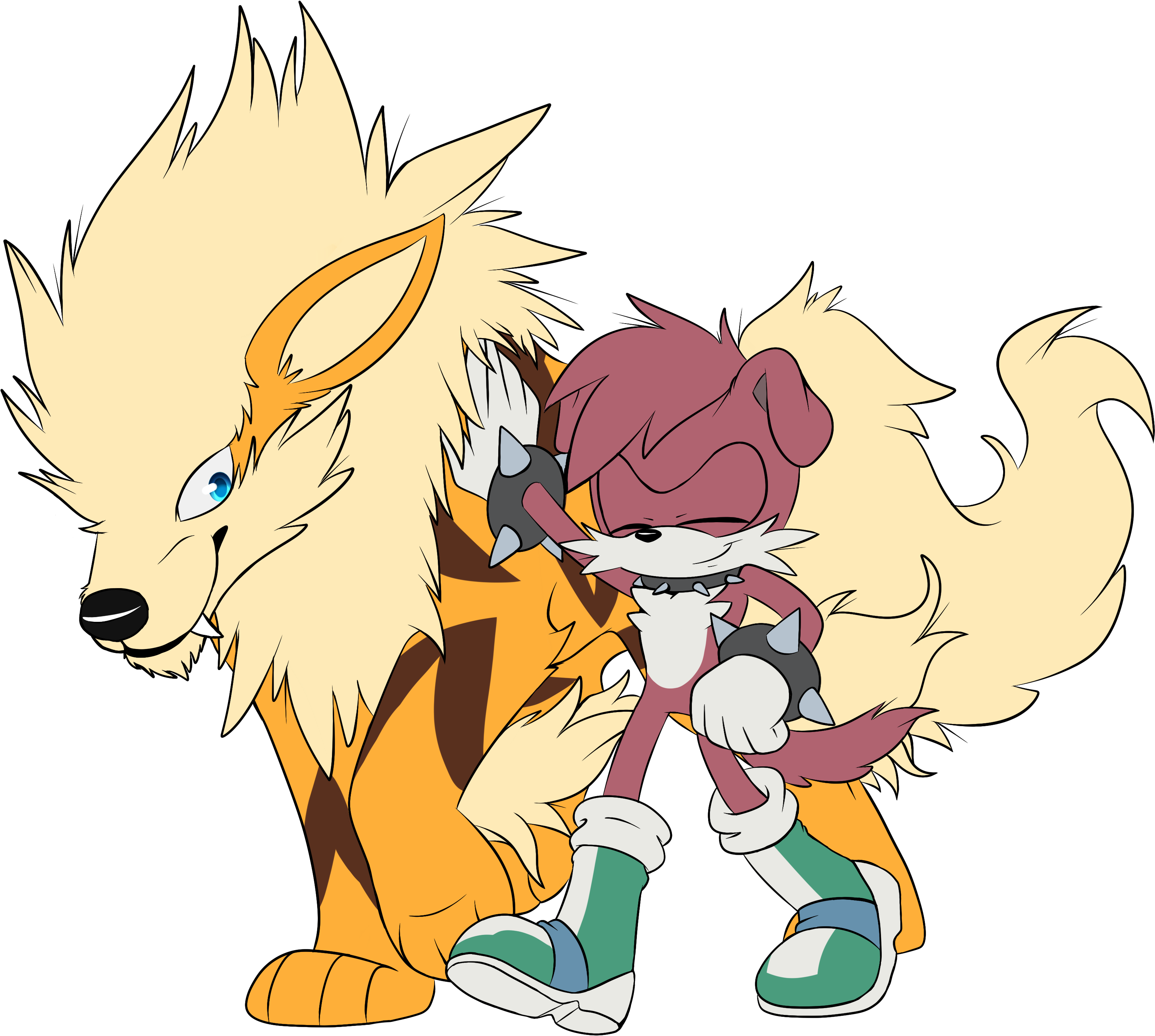 Comet And Arcanine By Amphleur De Lys - Comet (3500x3000)