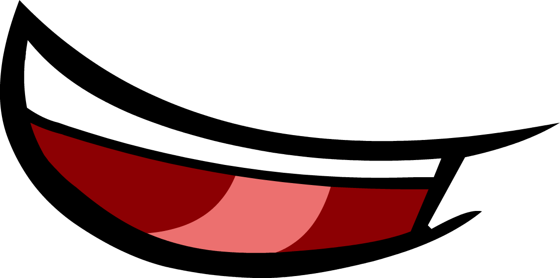 Cookie Monster Face Printable Download - Bfdi Leafy Mouth (1141x568)