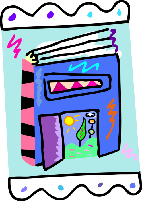 Vector Illustration Of Books As Printed Works Of Literature - Vector Illustration Of Books As Printed Works Of Literature (495x700)