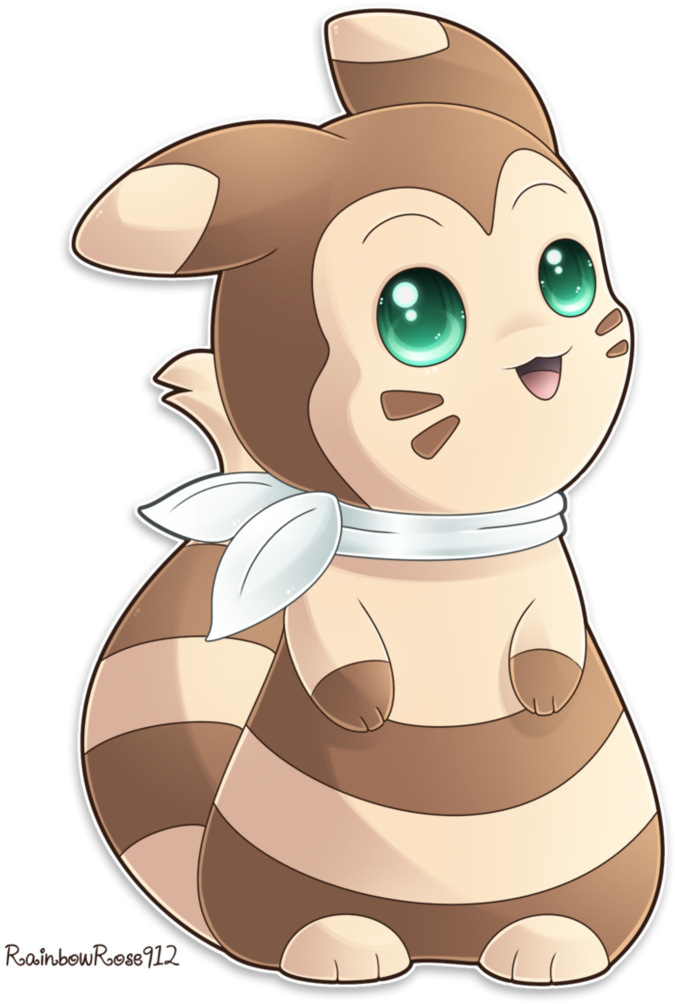 Furret By Rainbowrose912 - Furret Kawaii (786x1016)