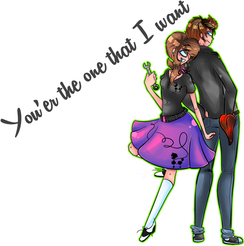 You're The One That I Want By Radio-comet - You Are The One That I Want (894x894)