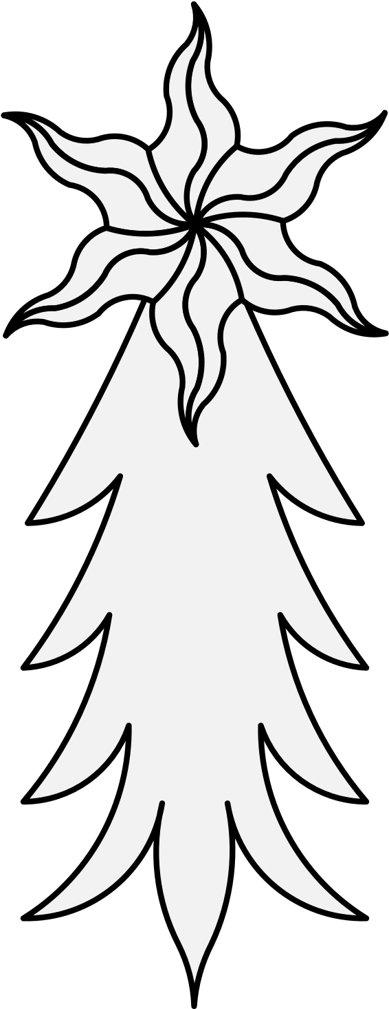 Comet - Line Art (591x1469)