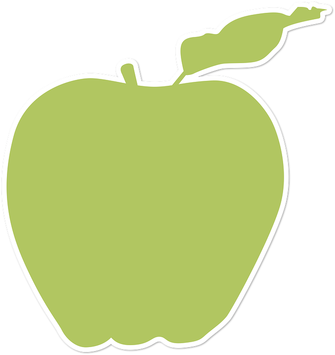 21 Green Apple Fruit Png Images - Apple (678x720)