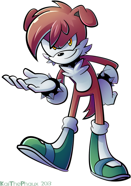 Pidgeonspen 18 3 Comm - Comet The Dog Sonic (600x802)