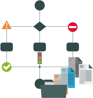 Compliant With Your Business Rules - Diagram (424x424)