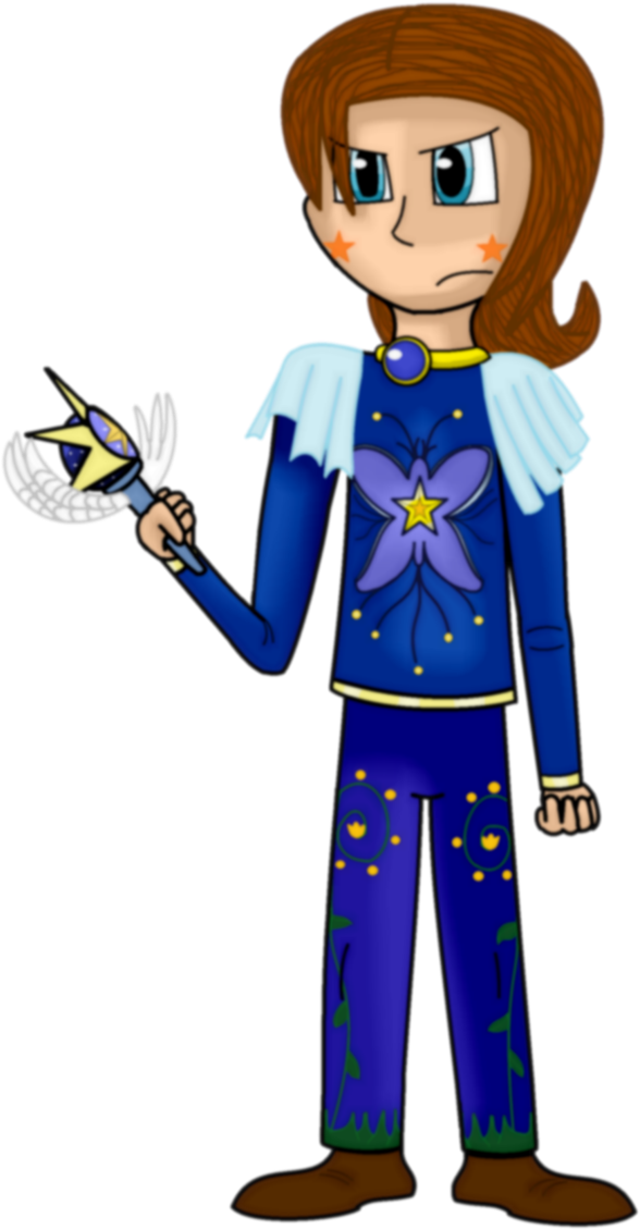 Comet Diaz Butterfly Redesign By Puccalover345 - Cartoon (689x1160)