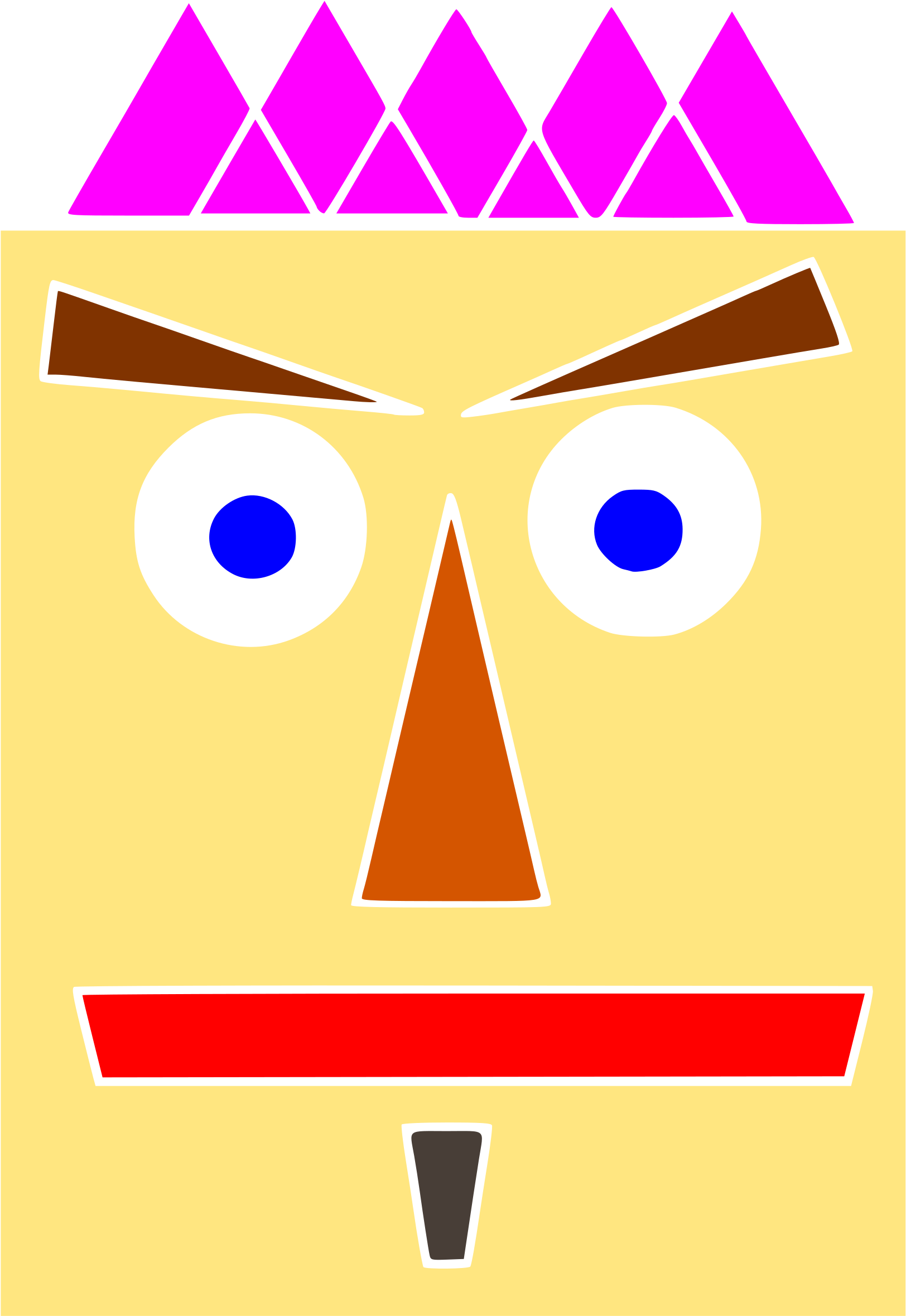 Shape Face Man Clipart - Man (1653x2400)