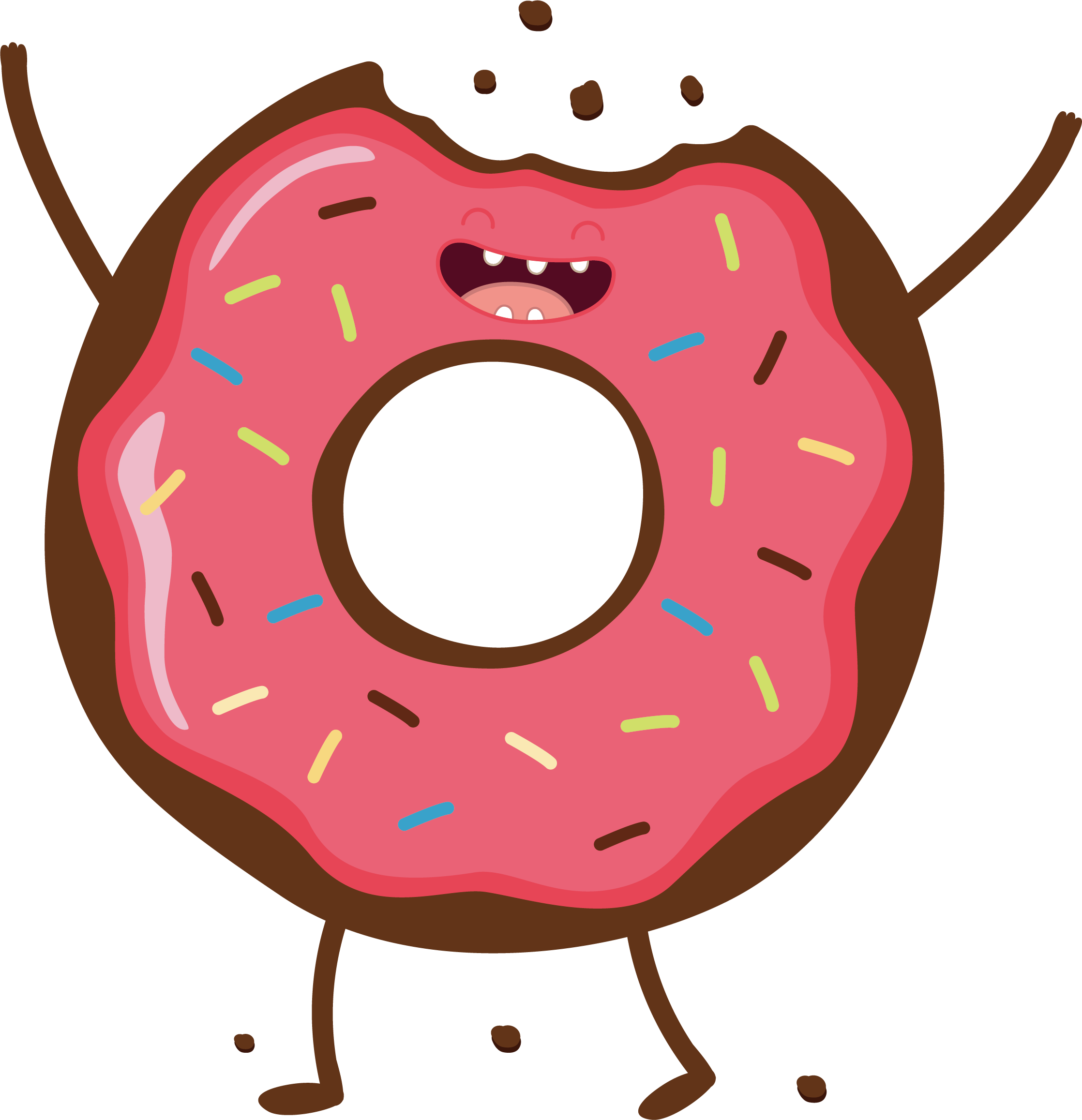 Doughnut Bakery Chocolate - Fondo De Pantalla Para Amigas De 3 (2236x2315)