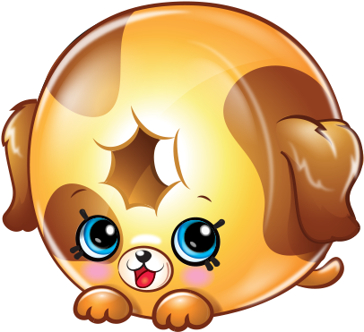 Dolly Donut - Imagenes De Shopkins Petkins (576x495)