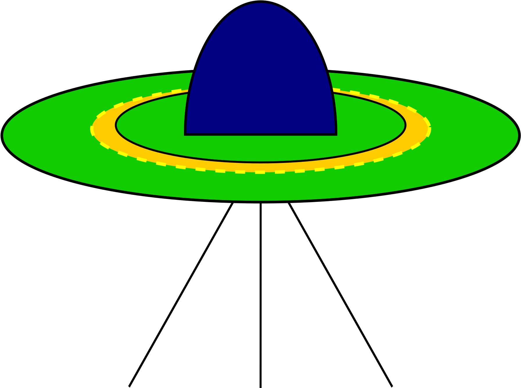 Big Image - Ufo Clipart (2400x1697)