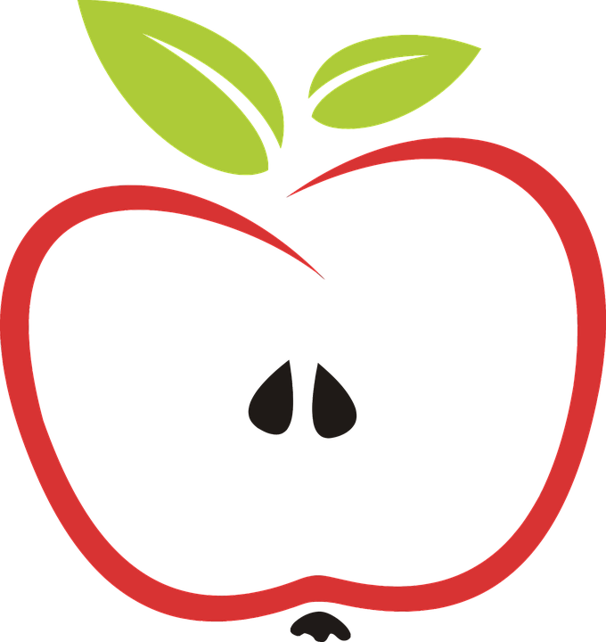 Cartoon Apples With Faces 24, Buy Clip Art - Stylized Apple (680x720)