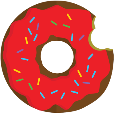 Donut - J Dilla Donuts Png (375x385)