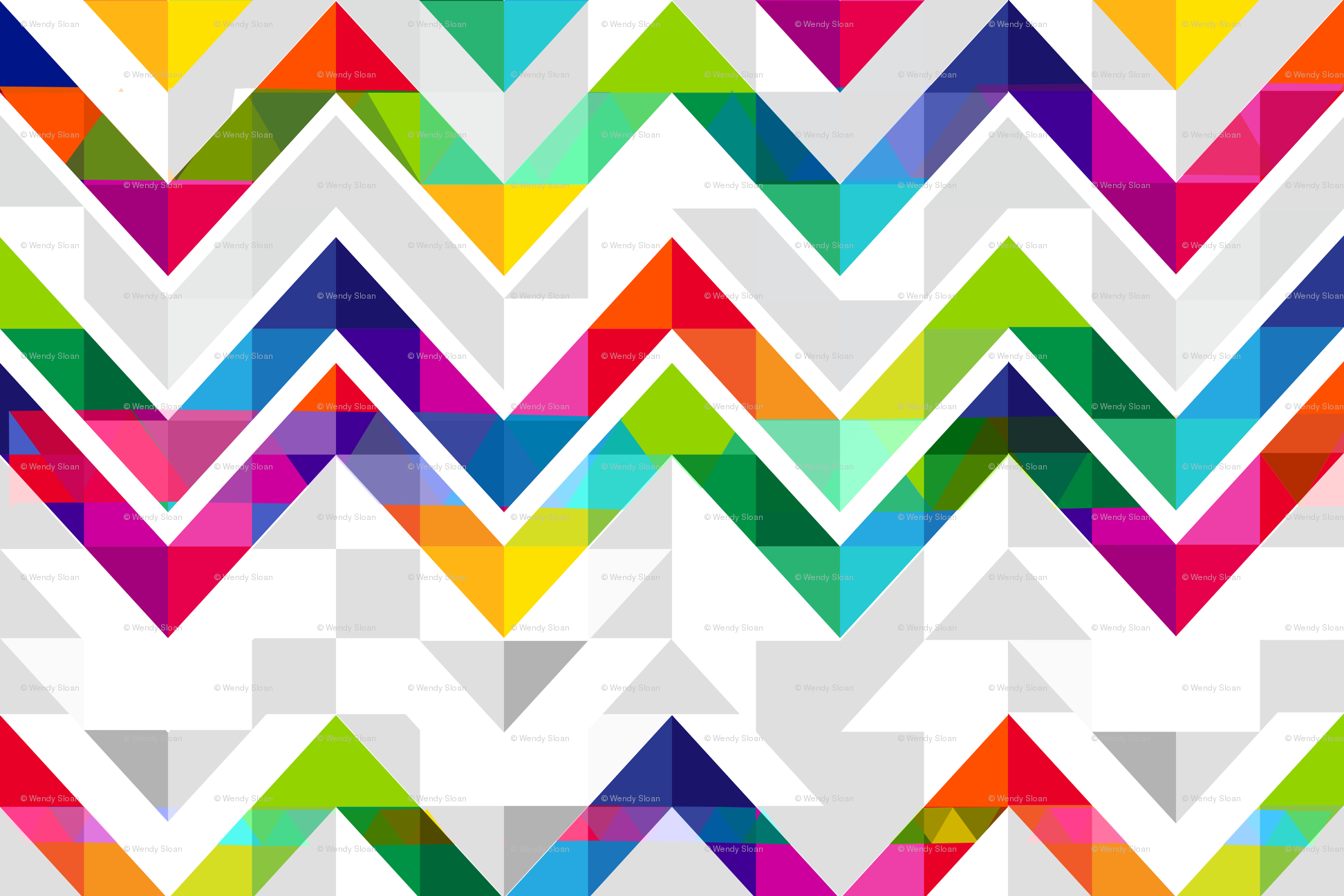 Rainbow Geometric Triangles With Abstract Chevron Wallpaper - Birthday (1944x1296)