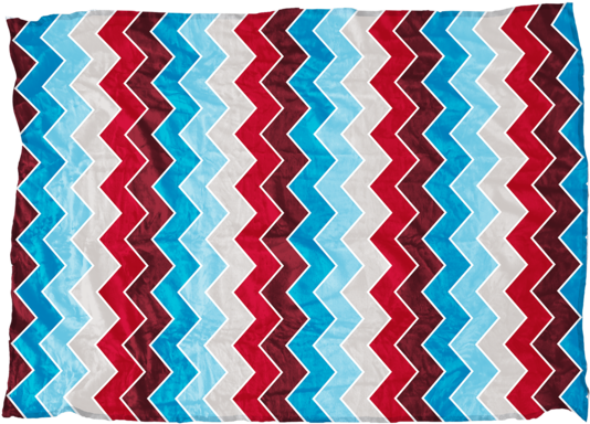 Holiday Colors In A Vibrant Chevron Pattern Provide - Chevron (599x410)