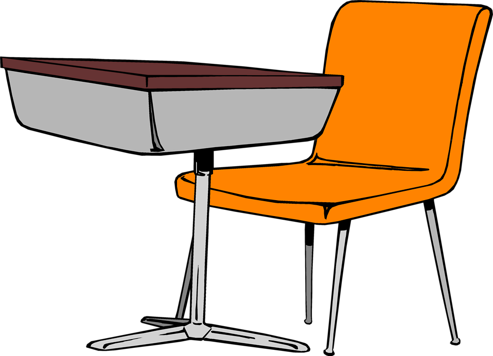 Free Stock Photos - Desk And Chair Cartoon (958x692)