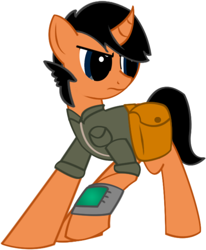 The Mechanic By Survivor163 - Cartoon (865x924)