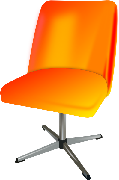 Swivel Chair Clip Art At Clker - Chair Clip Art (450x600)
