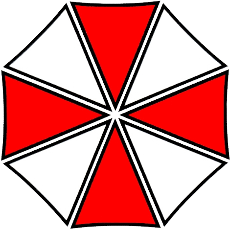 Resident Evil Series - Umbrella Resident Evil Logo Vector (522x485)