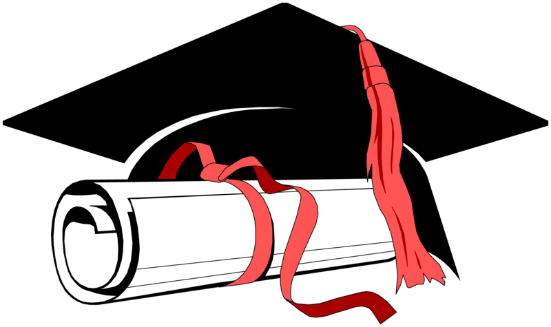 Graduation Cap And Scroll Clip Art To Print Pictures - Degree Meaning In Hindi (800x475)